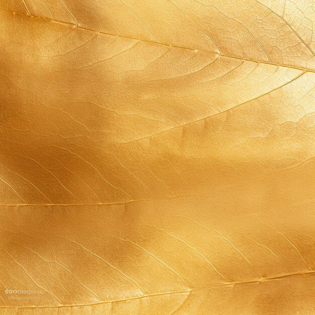 Radiant Golden Leaves Shiny Yellow Leaf Gold Texture