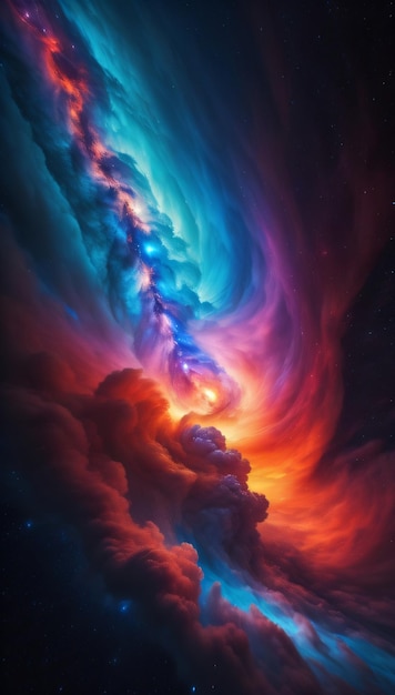 Radiant Space Wallpaper