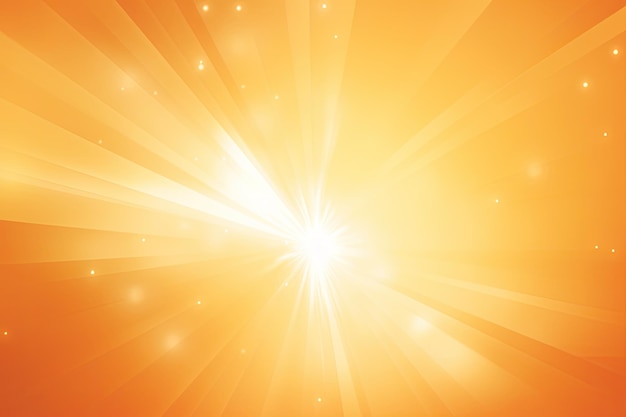 radiant sunshine in a summery natural abstract backdrop with a gleaming sun generative ai
