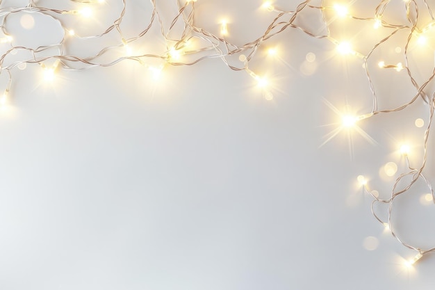 Foto sfondio bianco radiante con illuminazione morbida