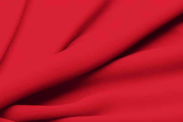 Radical Crimson Vibrant Red Fabric Intensity