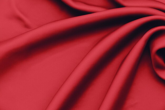 Radical Crimson Vibrant Red Fabric Intensity