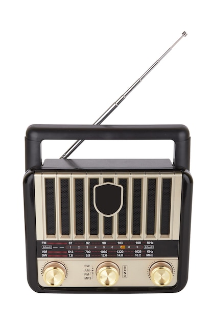 Radio-retro-draagbare ontvanger