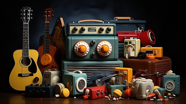 radio set HD wallpaper fotografisch beeld