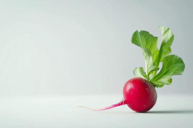 Radish isolated on white background