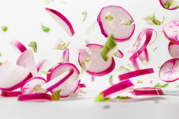 Radish Rainbow Explosion