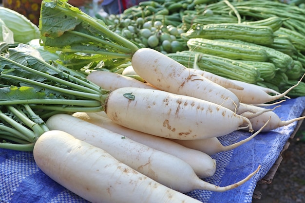 radish at street food