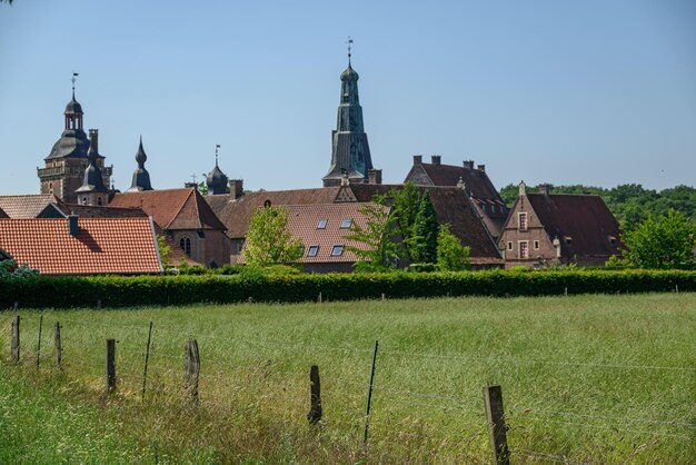 Photo raesfeld city in westphalia