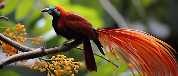 raggiana bird of paradise paradisaea raggiana
