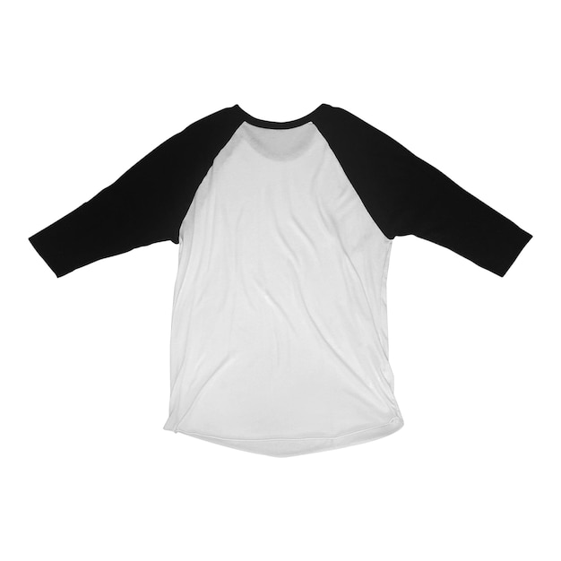 Foto raglan honkbal t-shirt mockup