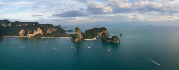 Railay en Pranang-strand Thailand