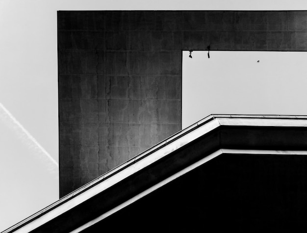 Railing tegen de muur