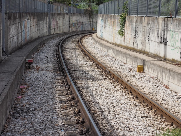 Railroad railway track