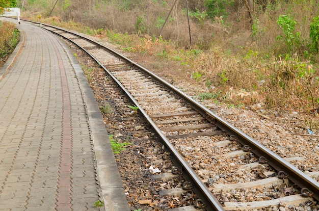 Railroad track