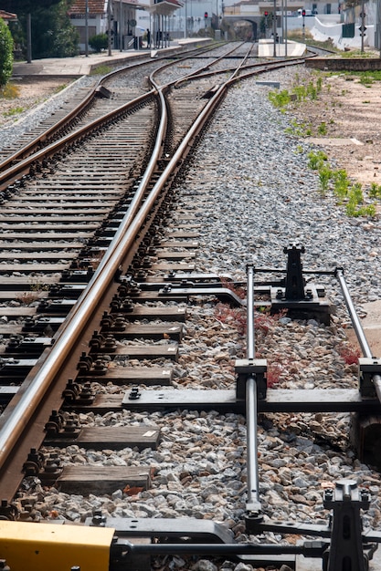 Railroad transport tracks