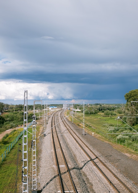 Foto linea ferroviaria