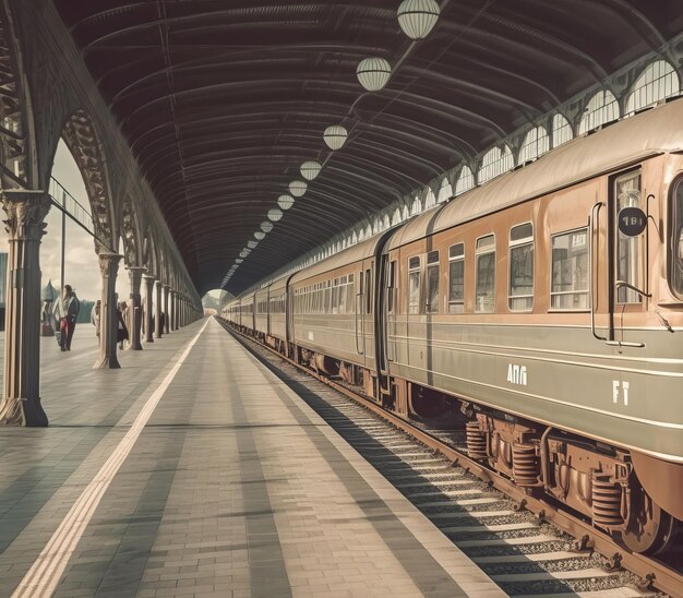 railway station train