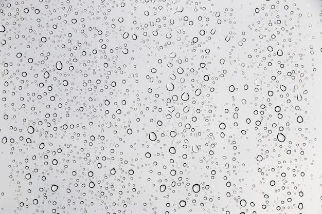 Rain drops on window glasses texture