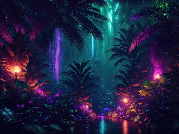 Rain Forest Background