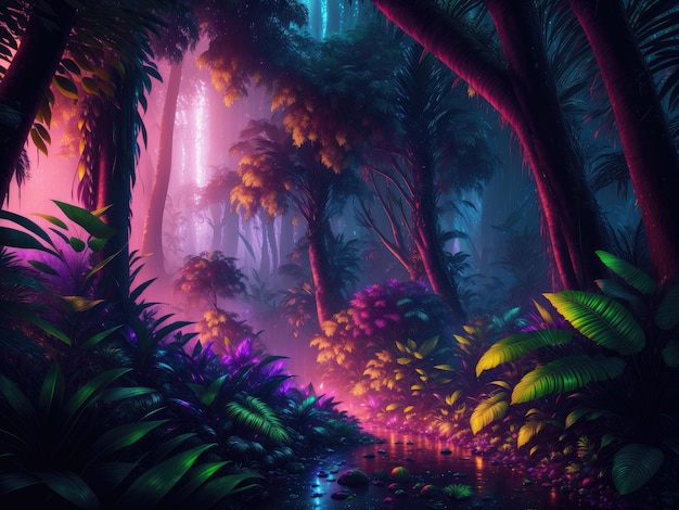 Rain Forest Background