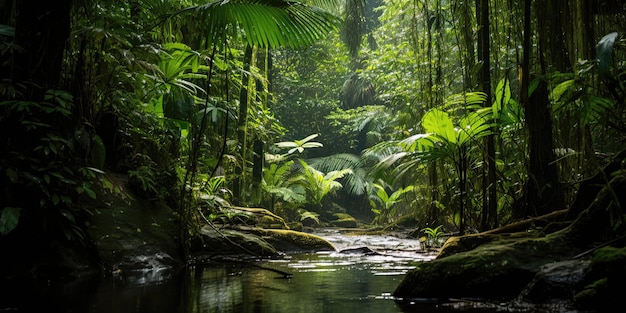 Тропический лес в Центральной Америке
