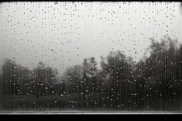 Rain isolated on transparent background