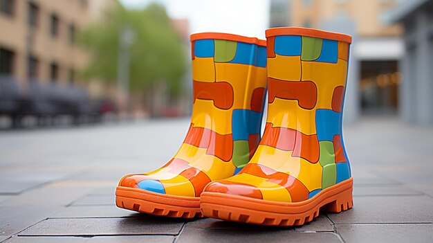 Photo rainboot