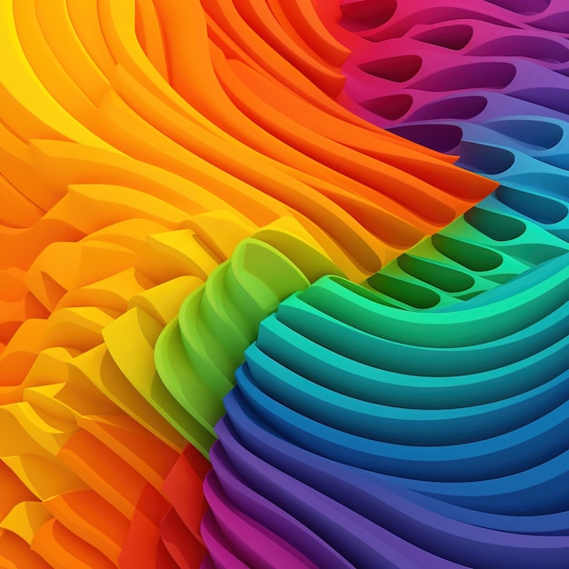 rainbow abstract background