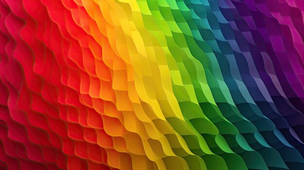 Rainbow background gay pride LGBTQ themed in a digital modern art style