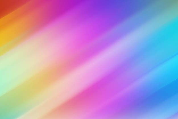 Rainbow background with a gradient of colors