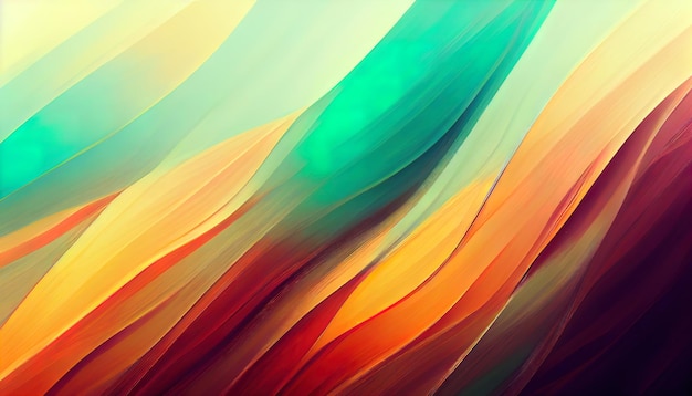 Rainbow Blend Achtergrond Lagen Abstract Gradiënt achtergrondontwerp kleurrijke vormen