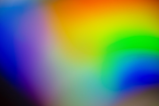 Photo rainbow color abstract gradient background. rainbow texture