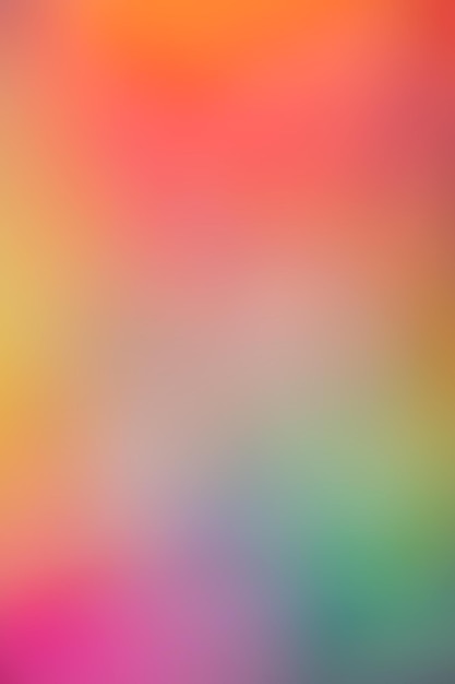 Rainbow color background abstract gradient poster design copy space vertical photo