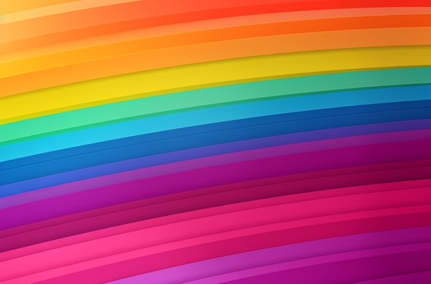 A rainbow color background in the style of minimalist backgrounds rtx on queer academia