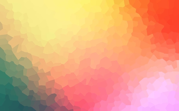 Rainbow color vibrant gradient cristal abstract background