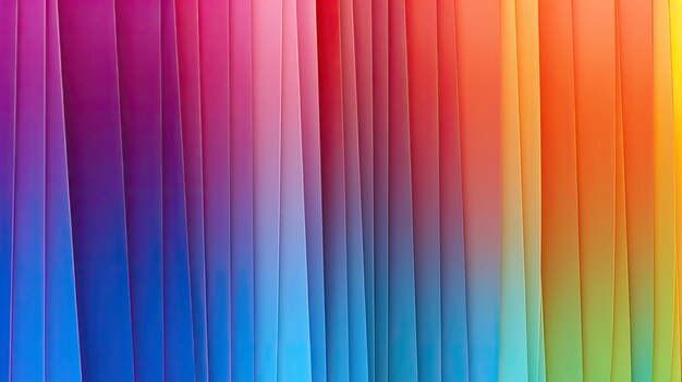 rainbow color wide stripe wallpaper