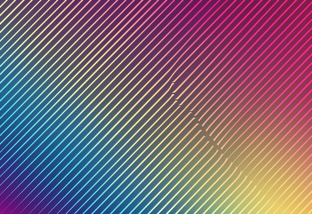 Photo a rainbow colored background with a rainbow colored line