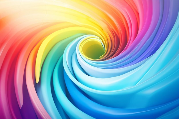 a rainbow colored background with a rainbow pattern in the middle.