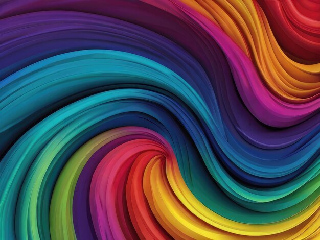 a rainbow colored background with a rainbow pattern