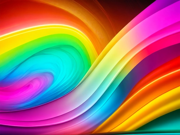 Rainbow Colored Background