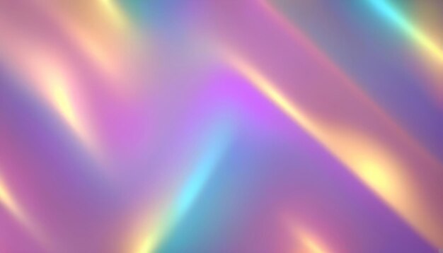 Photo rainbow colored lines on a purple background