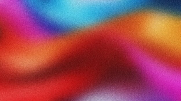 Rainbow colorful noisy blurred gradient abstract background