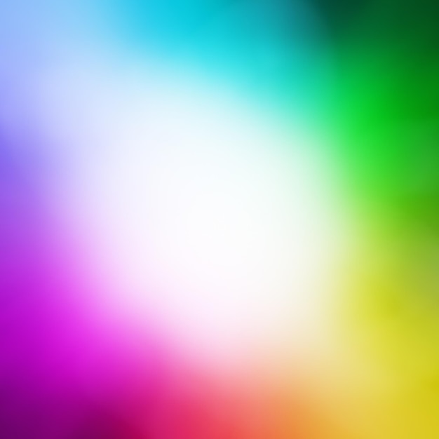 Rainbow colors blur digital abstract form background