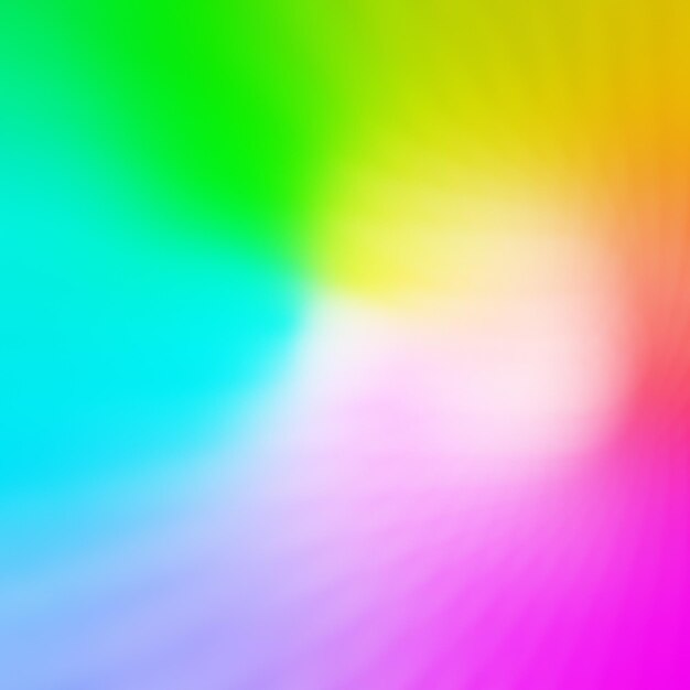 Rainbow colors blur digital abstract form background