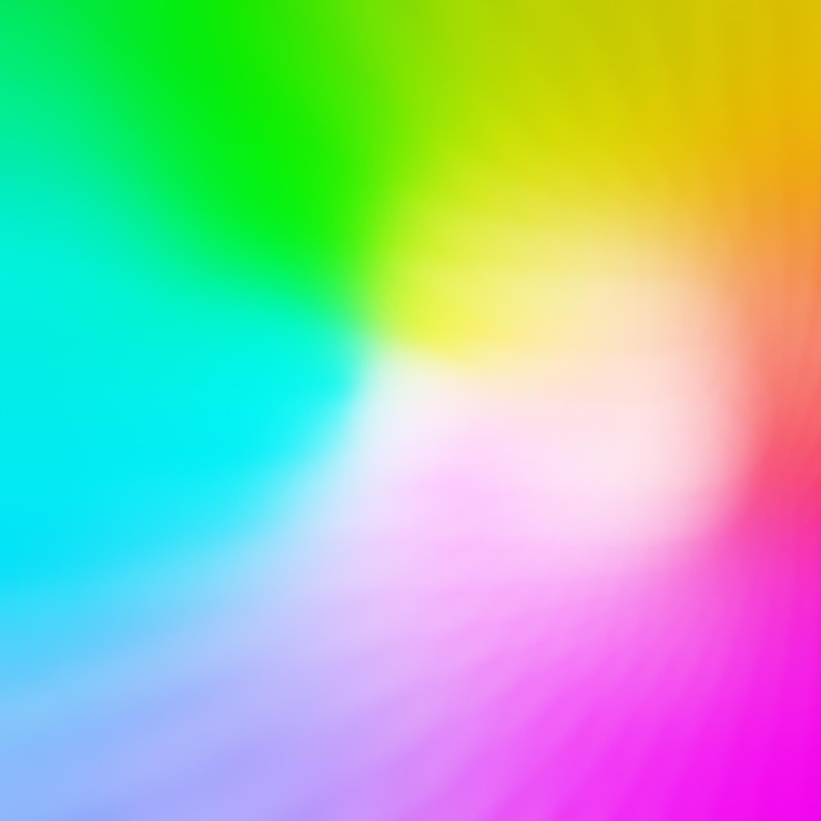 Photo rainbow colors blur digital abstract form background