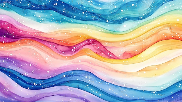 a rainbow of colors is a rainbow of color
