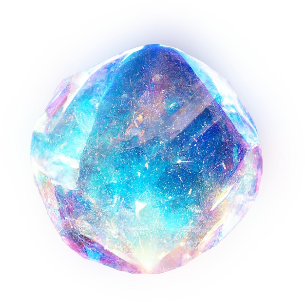 Rainbow Galaxy Crystals