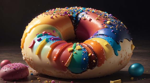 Rainbow Donuts 1