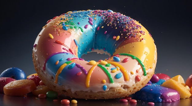 Rainbow Donuts 3