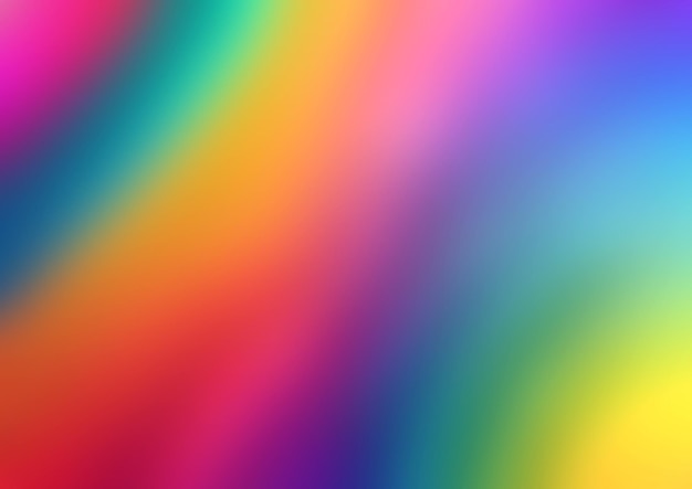 Rainbow gradient blurred spectrum RGB colorful wallpaper background